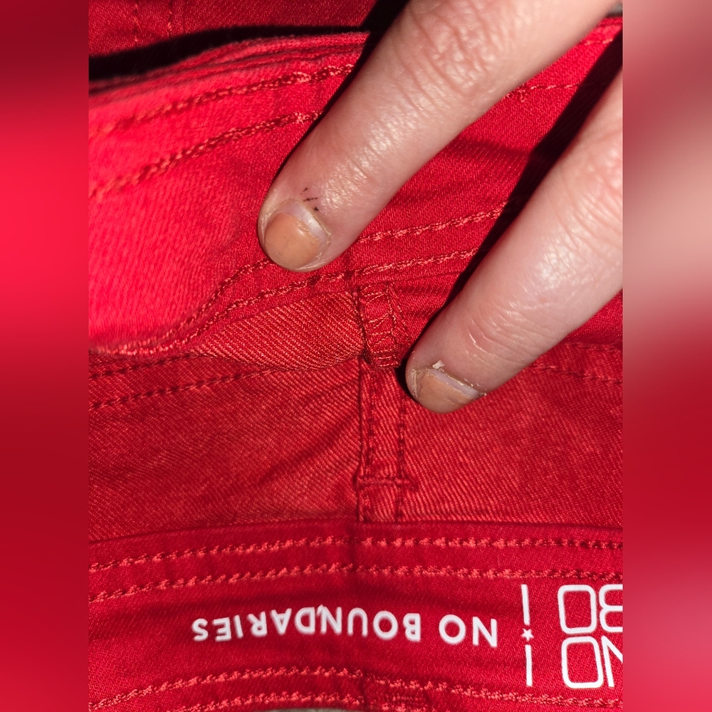 *** No boundaries Red Size 5 Skort - Picture 4 of 6